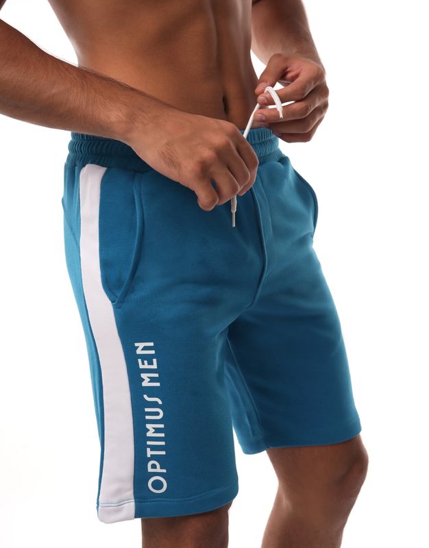 Long Shorts Blue and White
