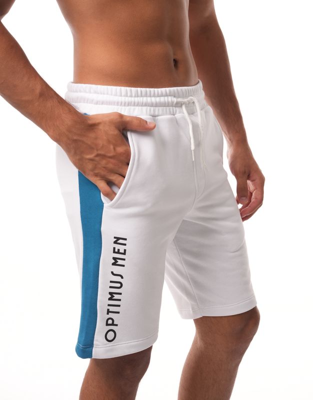 Long Shorts White and Blue