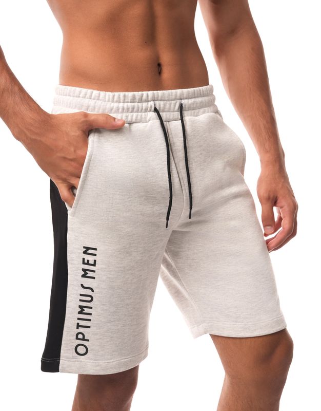 Long Shorts light Grey and Black