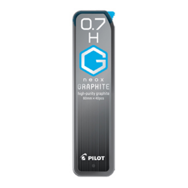 Pilot Mechanical Pencil Lead H Neox Graphite 0.7mm 40 Pieces