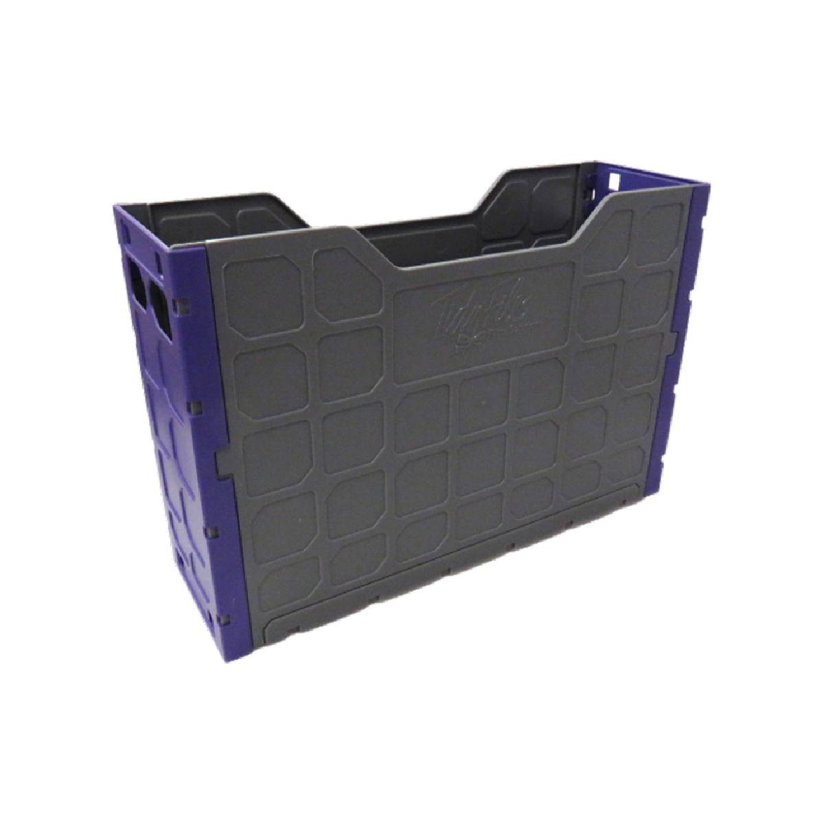 Tidyfiles Solid Plastic Container A4, Mauve