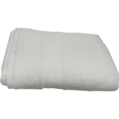 Egyptian Cotton White Bath Sheet 90x165