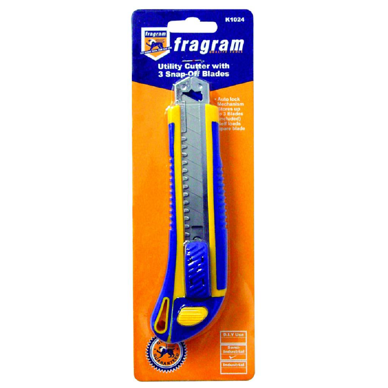 Fragram,Utility Knife [ 3 Snap Off Blade ]