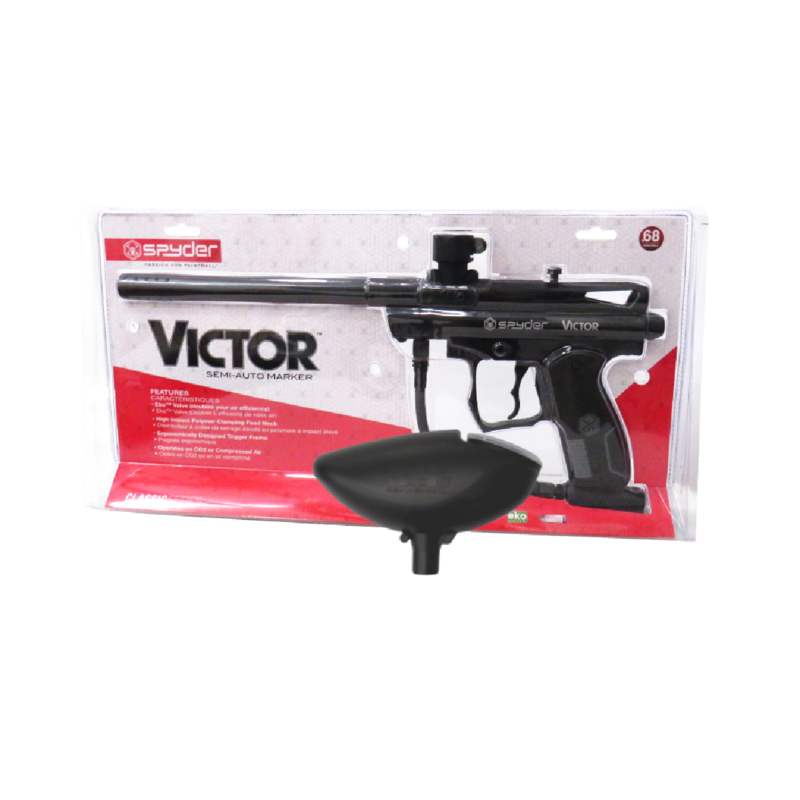 Spyder Victor Paintball Marker + Hopper