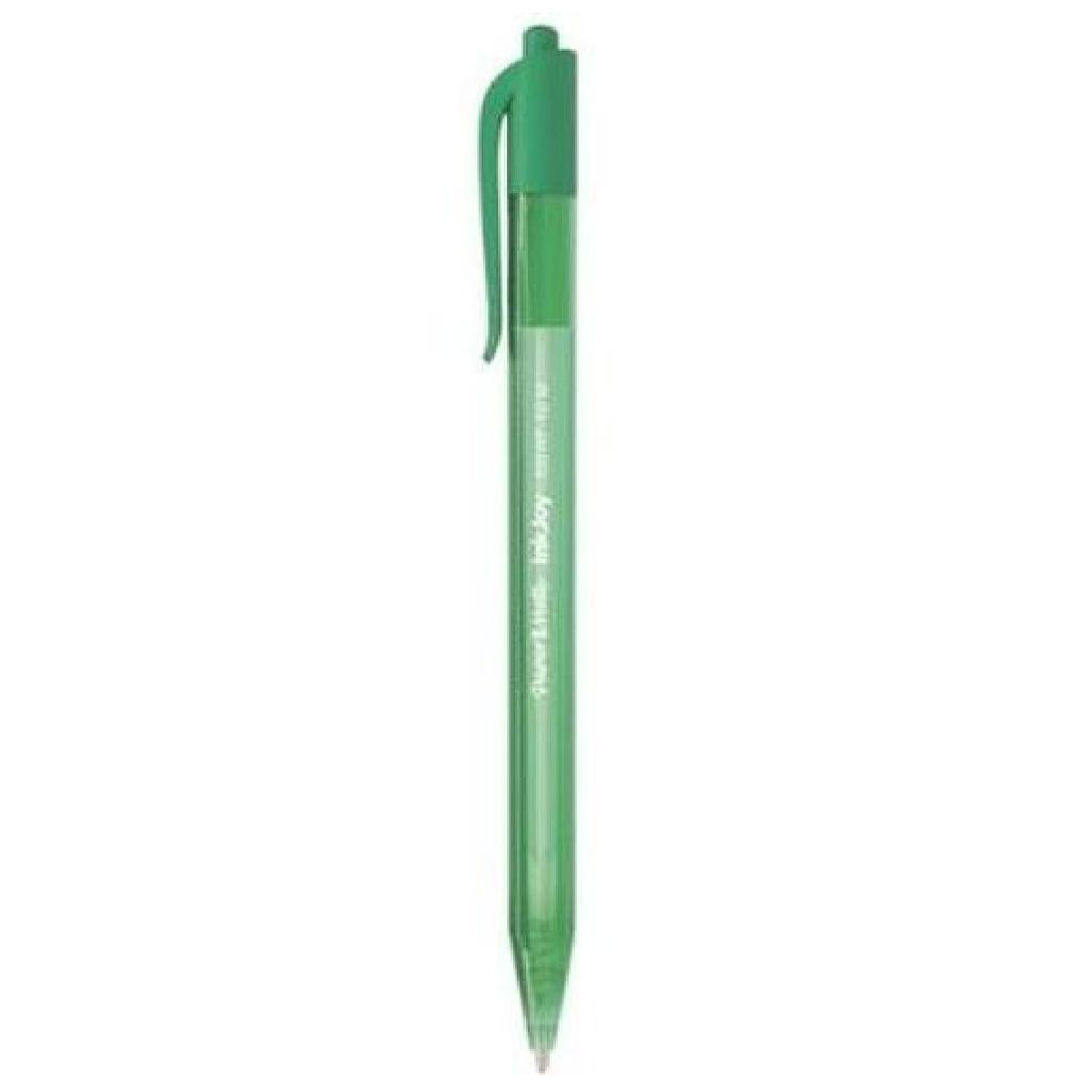 Paper Mate Inkjoy Retractable Ball Pen Green