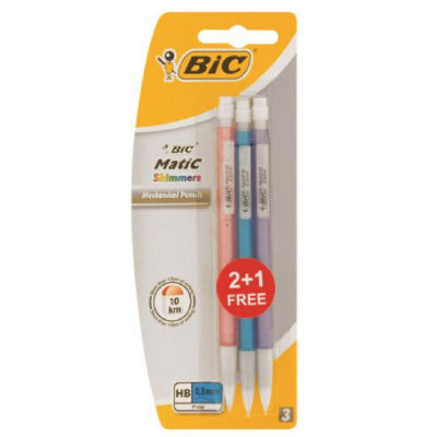 Bic Matic Shimmer 0.5mm Bls 2+1 HB