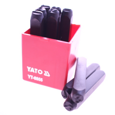 YATO,Letter Punch 6Mm [27Pc]