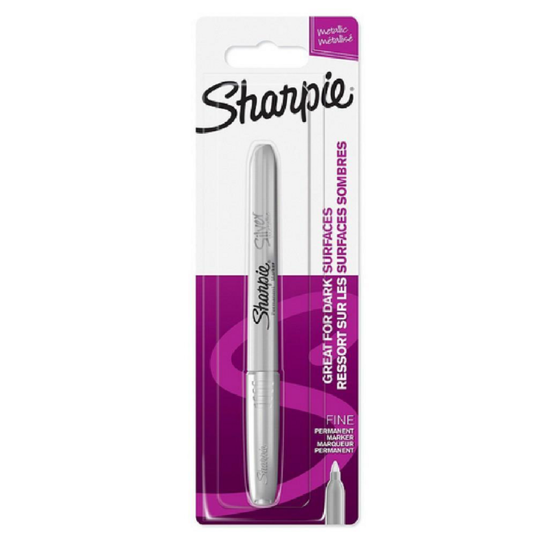 Sharpie Fine Permanent Marker Silver