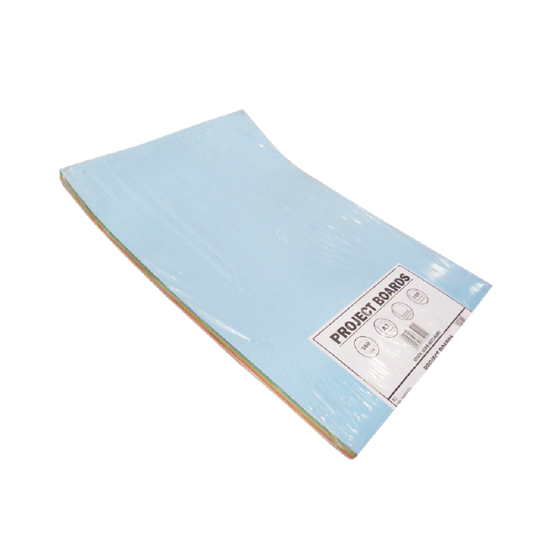 Marlin Project Boards A2 160gsm 100's Pastels, Asrt