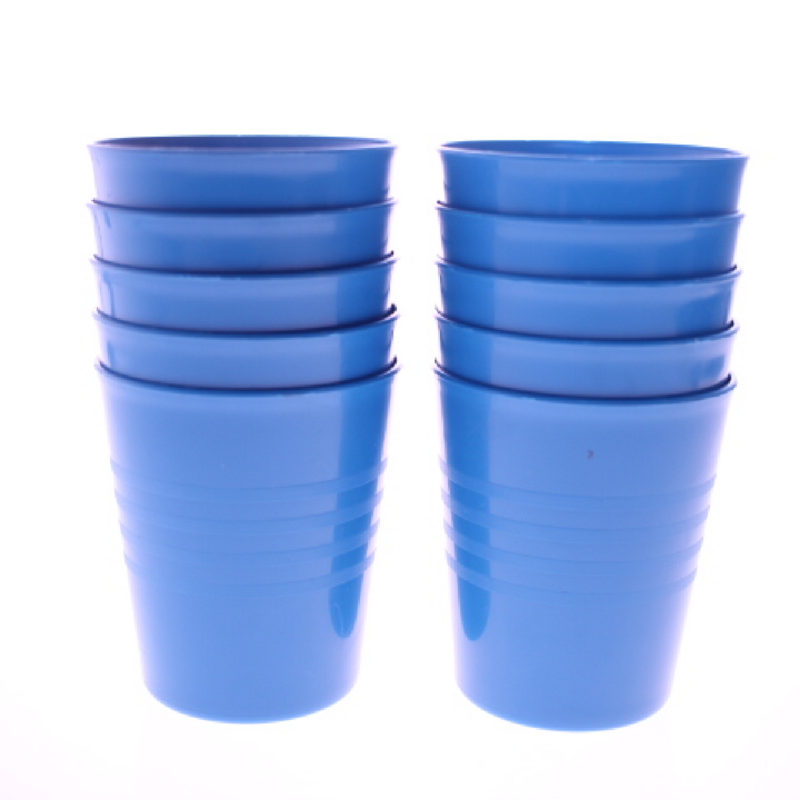 10 Piece Plastic Cup Set