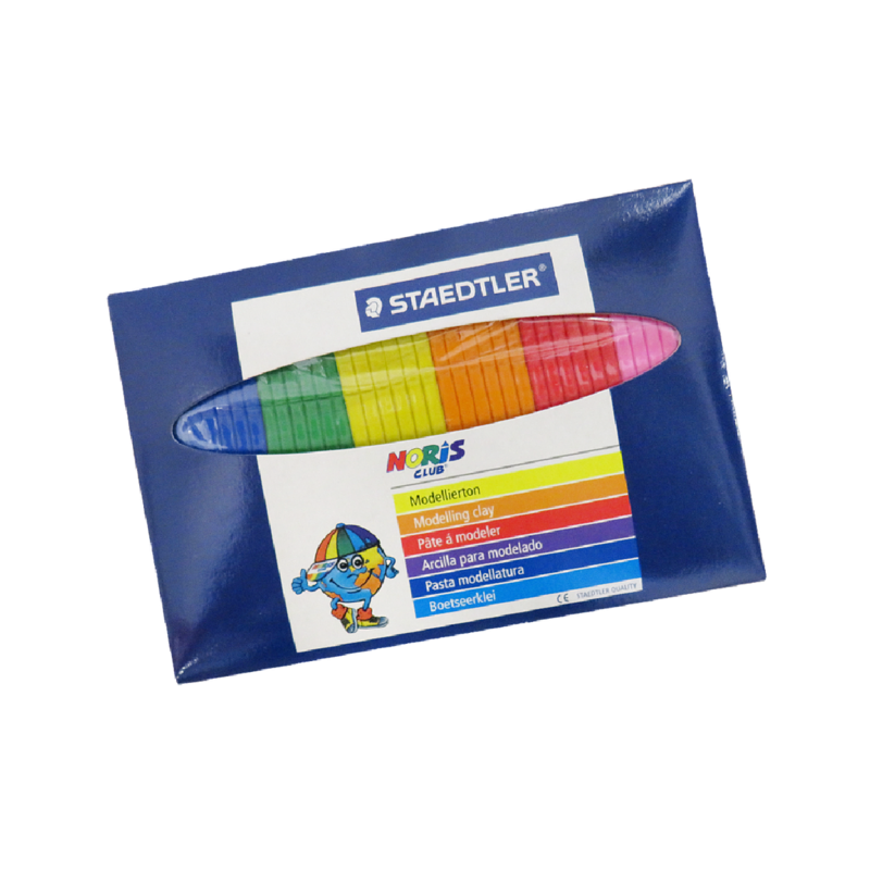 Staedtler Noris Club Modelling Clay 6 Colours