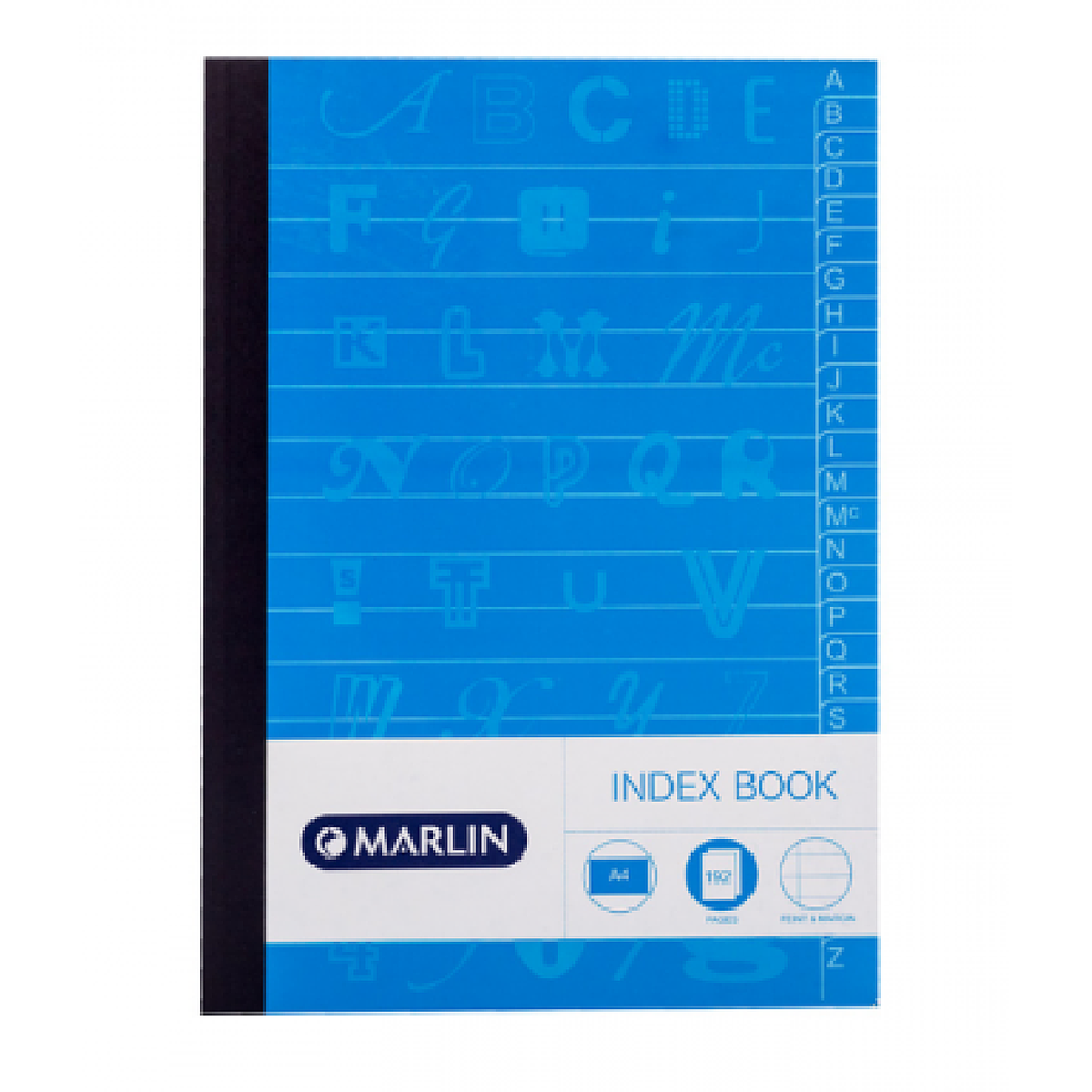 Freedom Stationary 2 Quire A4 Counter Books Indexed AZ