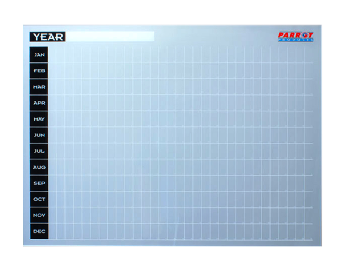 Parrot Products Yearly Planner Cast 600X450mm