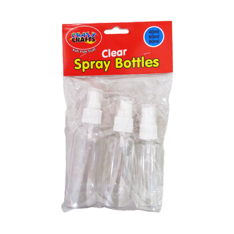 Spray Bottles Mixed 40ml/60ml/80ml