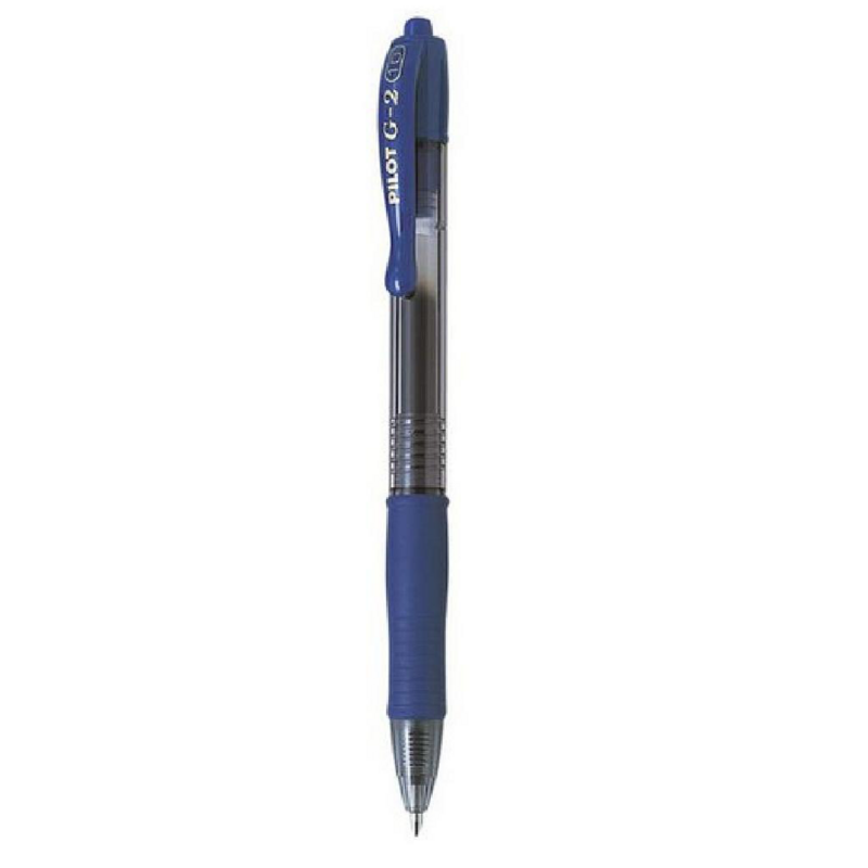 Pilot G2 10 Gel Broad Nib Retractable Pen Blue