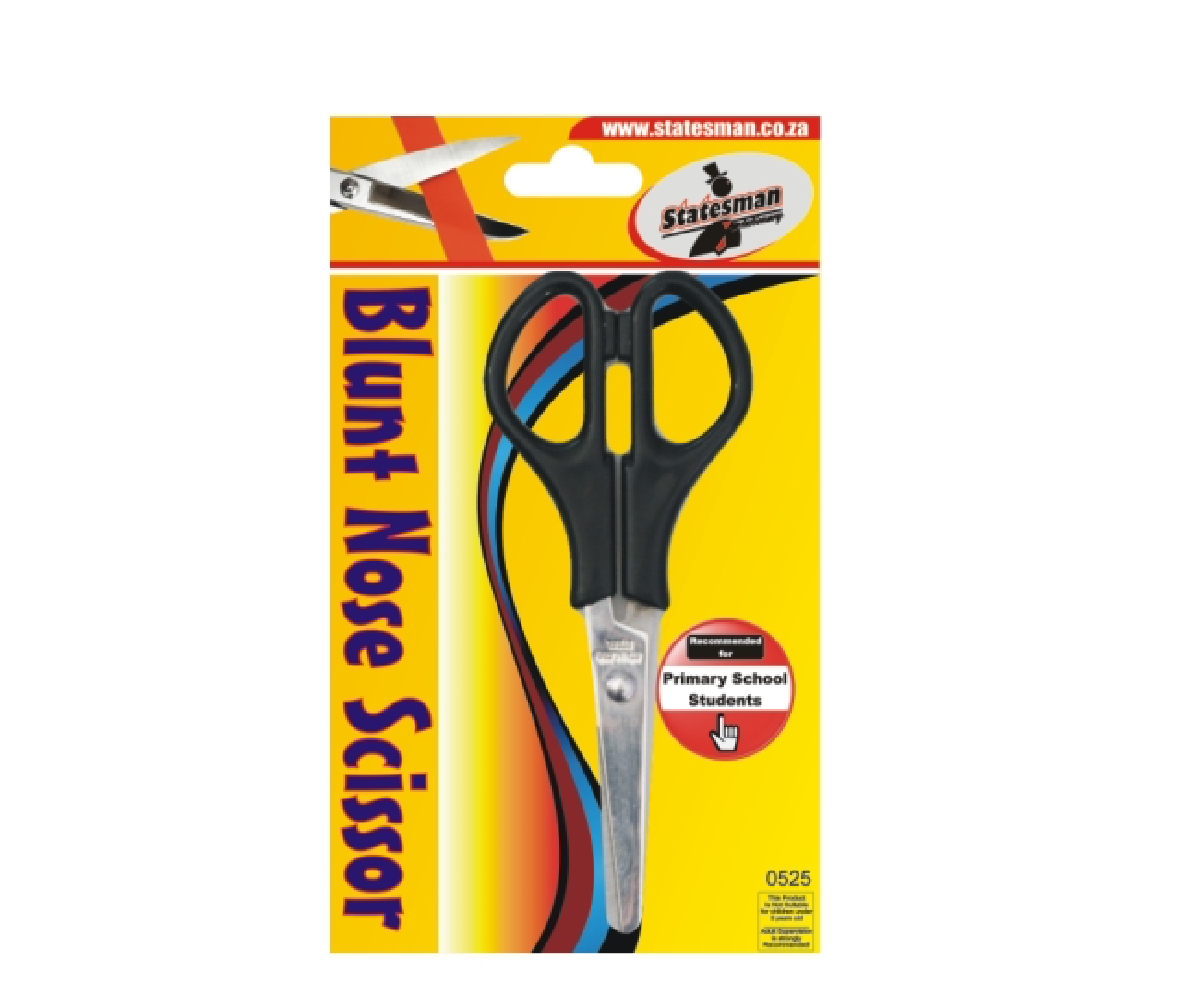 Statesman Blunt Nose Black Scissors
