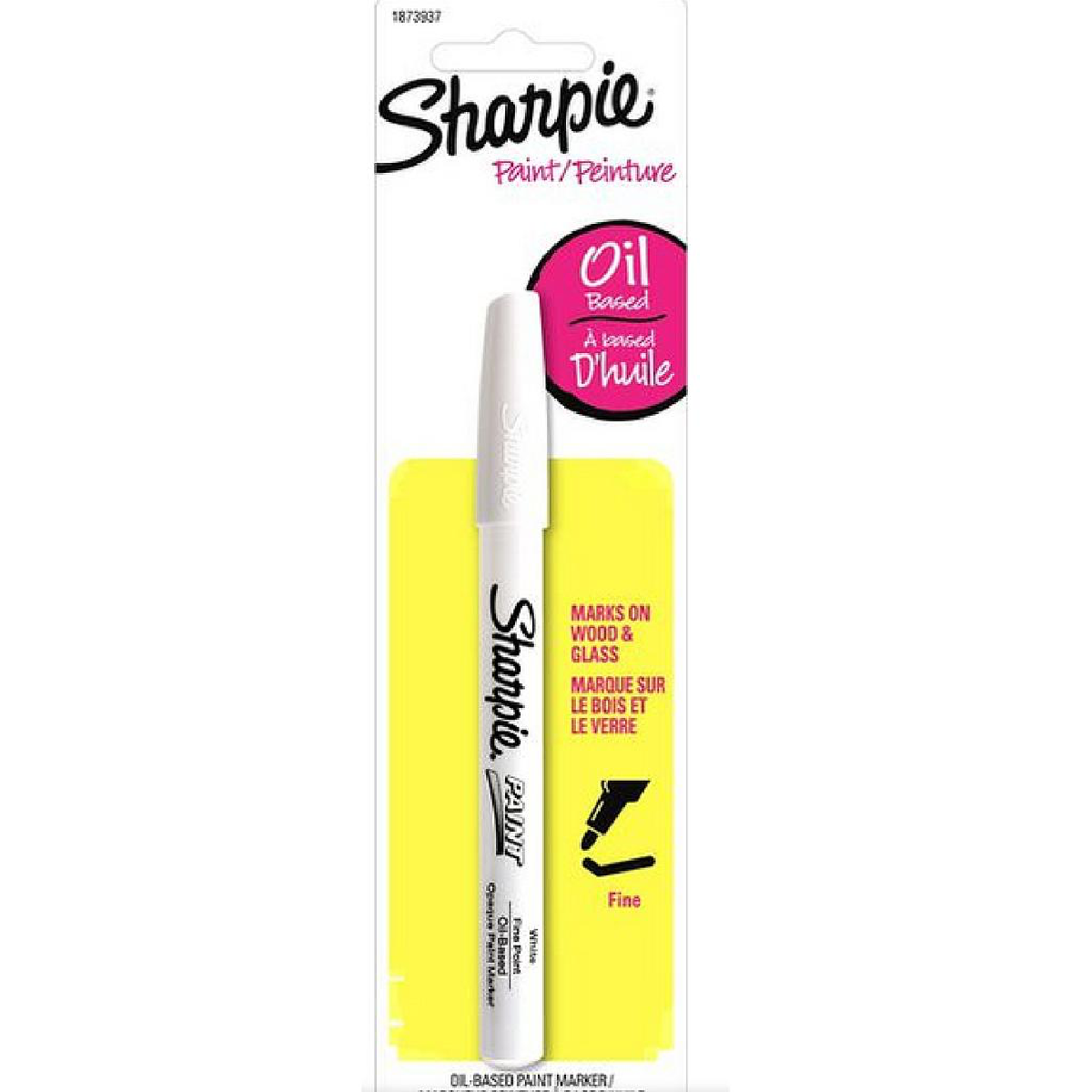 Sharpie Oil Based Fine Point Paint Marker White