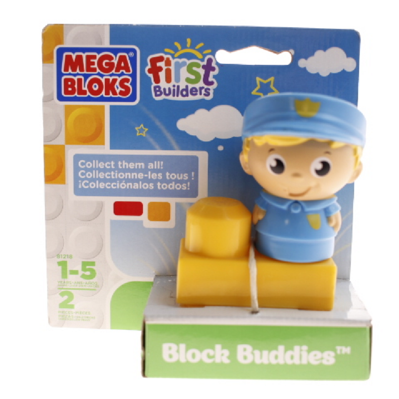 First Builders Block Buddies Fig Tray
