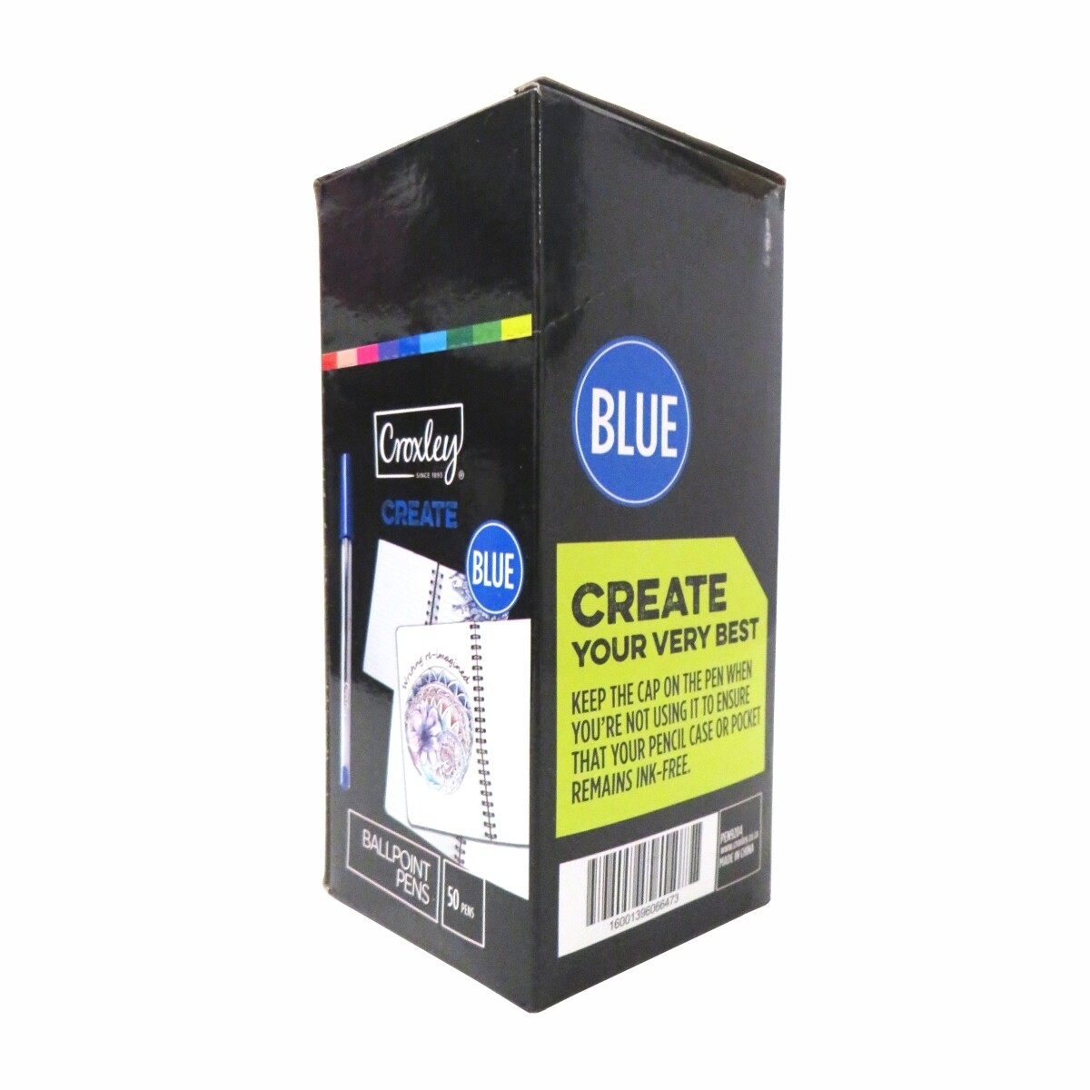 Croxley Ballpoint Pens, Box of 50 Black