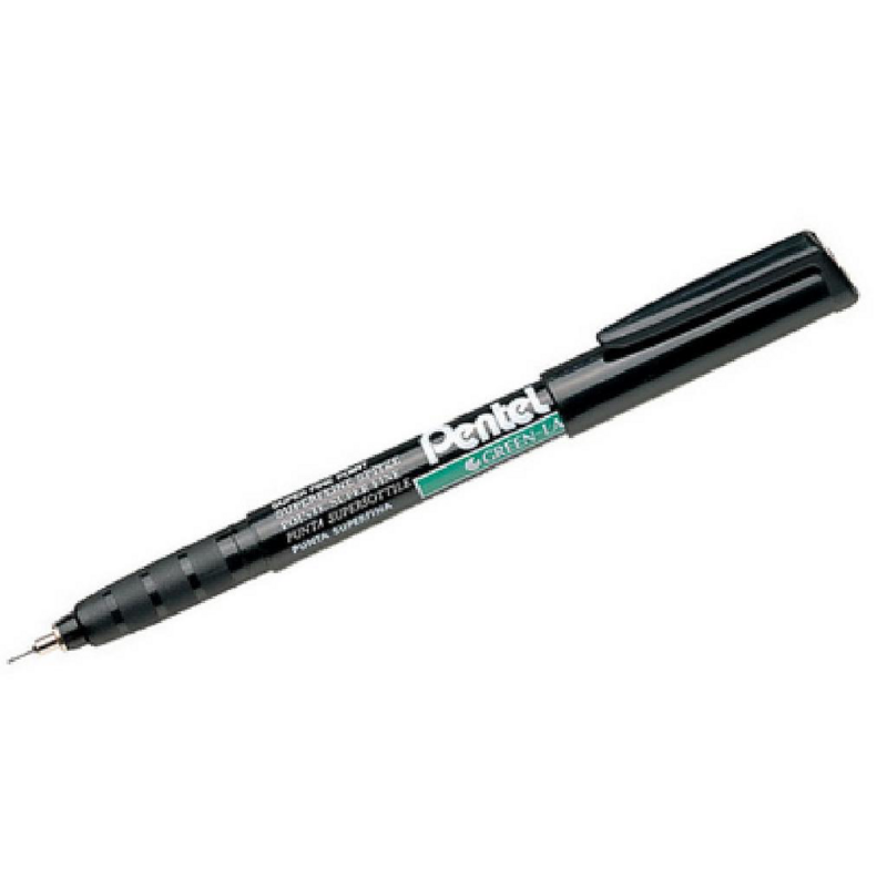 Pentel Permanent Marker Super Fine Black