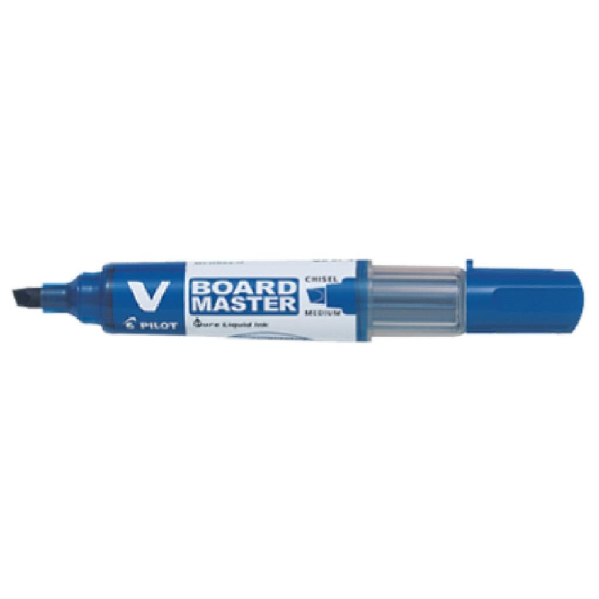 Pilot V Board Master Whiteboard Marker Chisel Blue