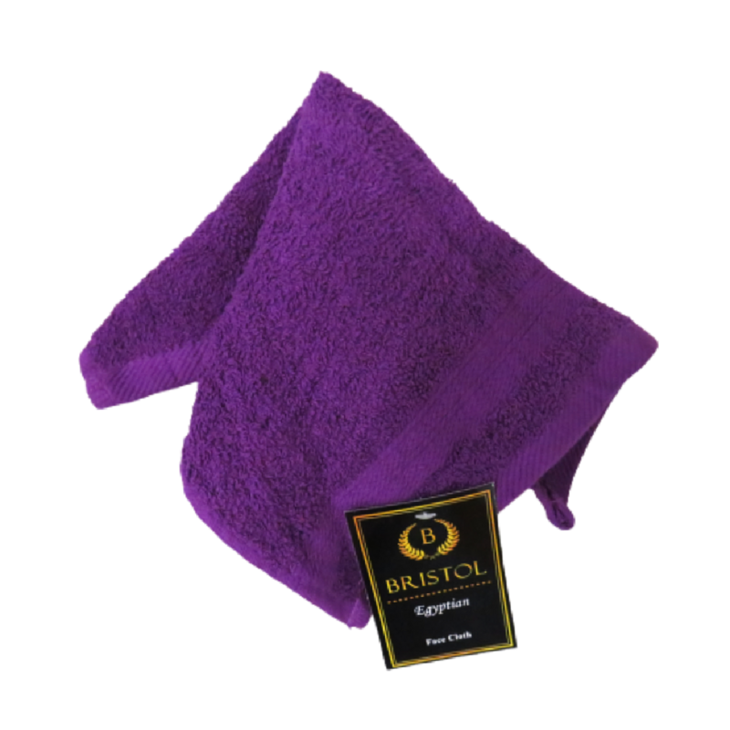 EGYPTIAN FACE CLOTH PURPLE