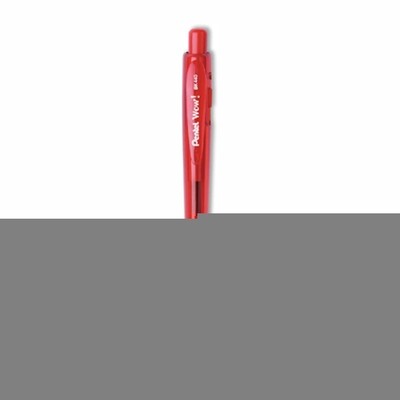Pentel Retractable Ballpoint Pen Red (1.0mm)