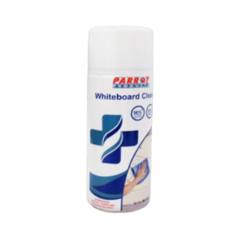 Parrot Cleaning Fluid Whiteboard Aerosol 400ml