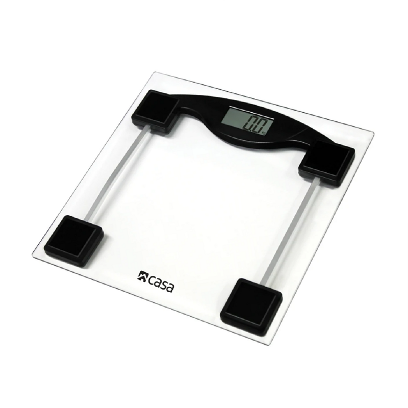 Casa Bathroom Scale Electronic Glass