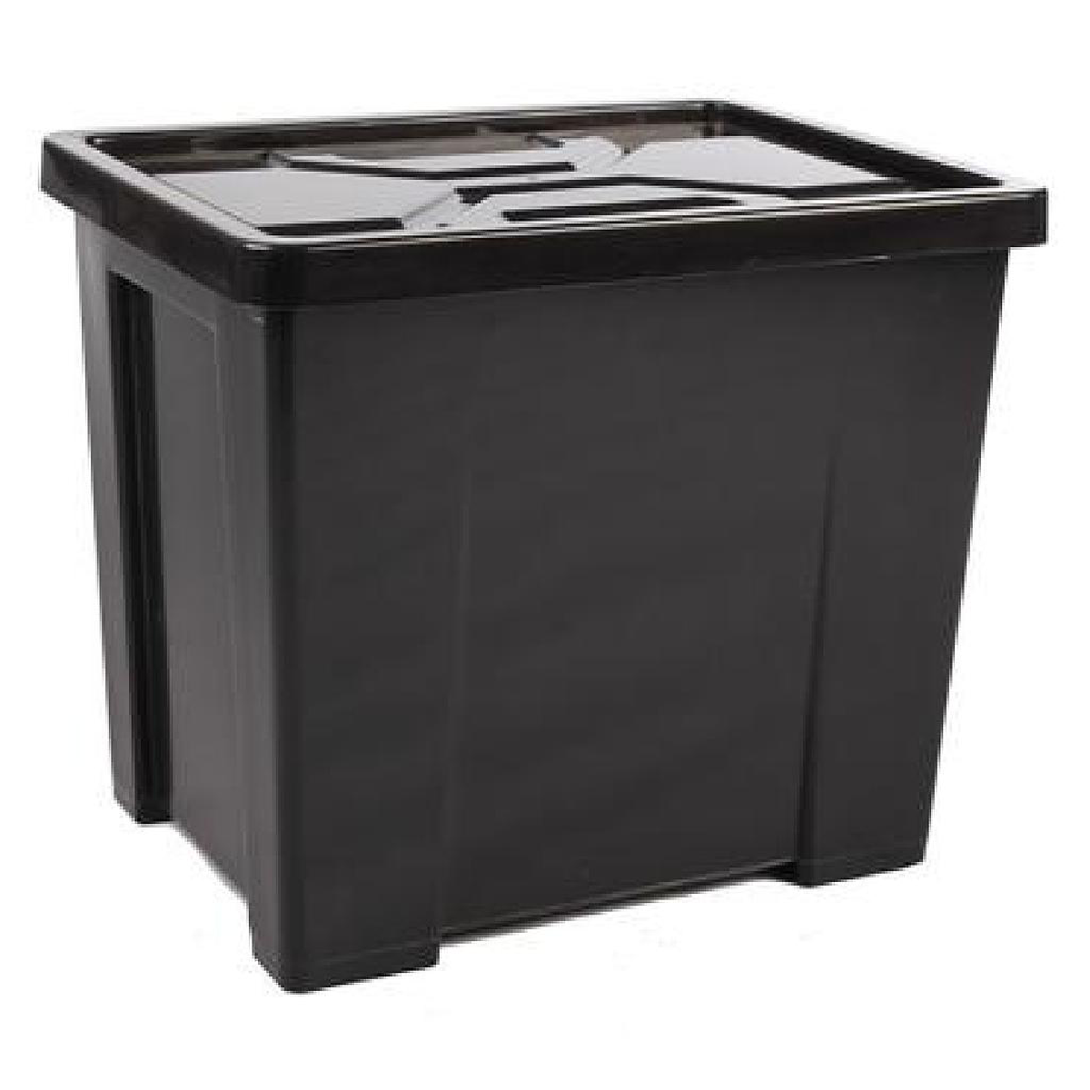 Formosa Plastics 25Lt Tough Storage Black