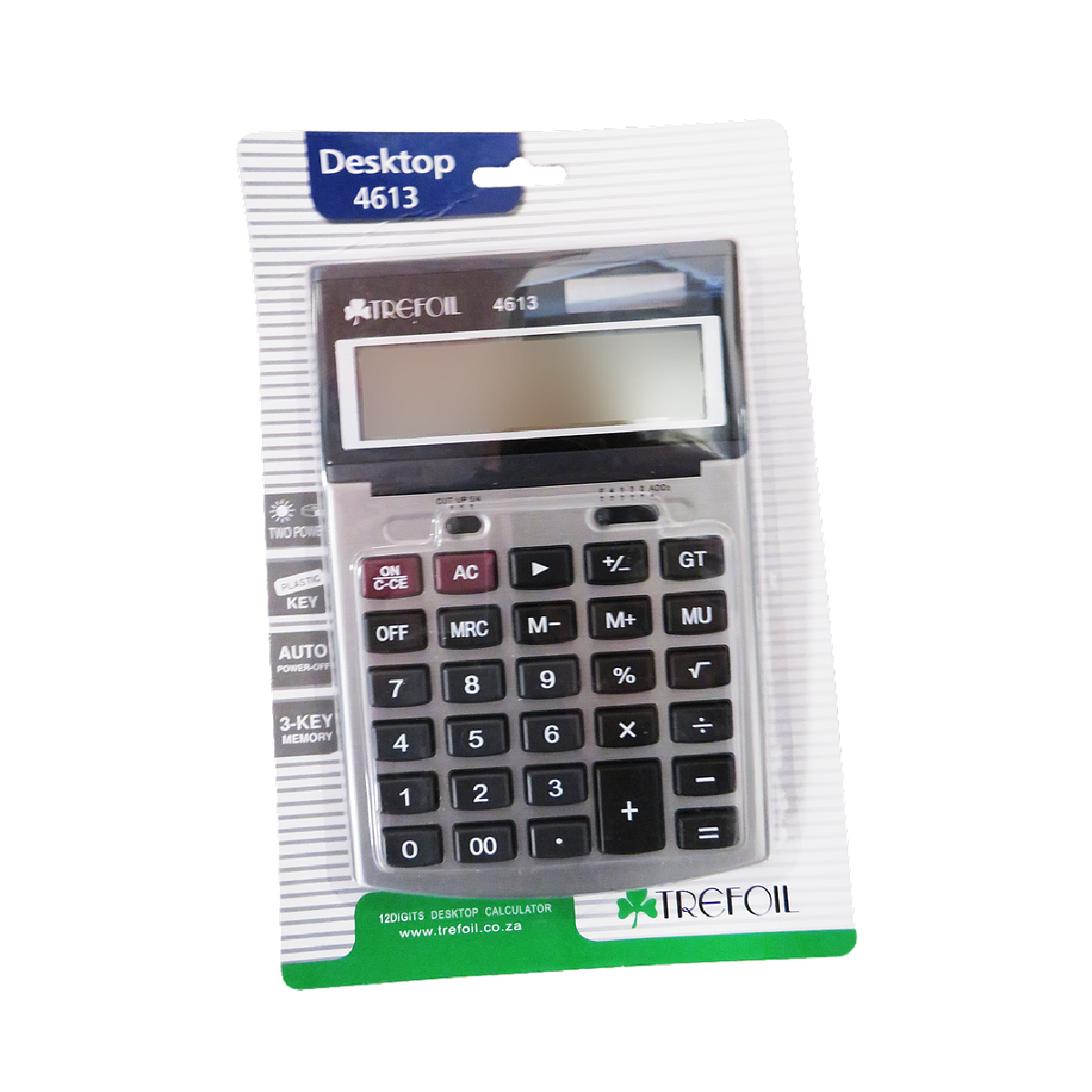 12 Digit Desktop Calculator 4613 Large