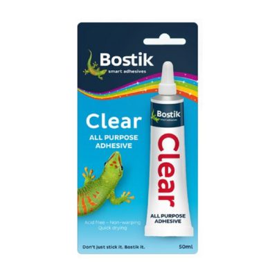 Bostik Clear 50ml B/C