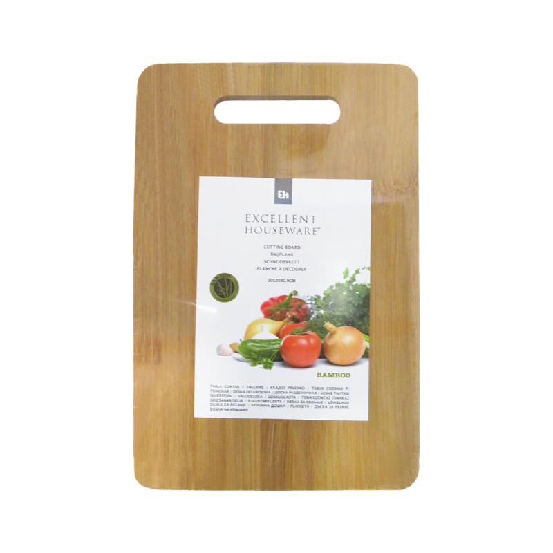 Bamboo Cutting Board (30 x 20 x 0.9cm)