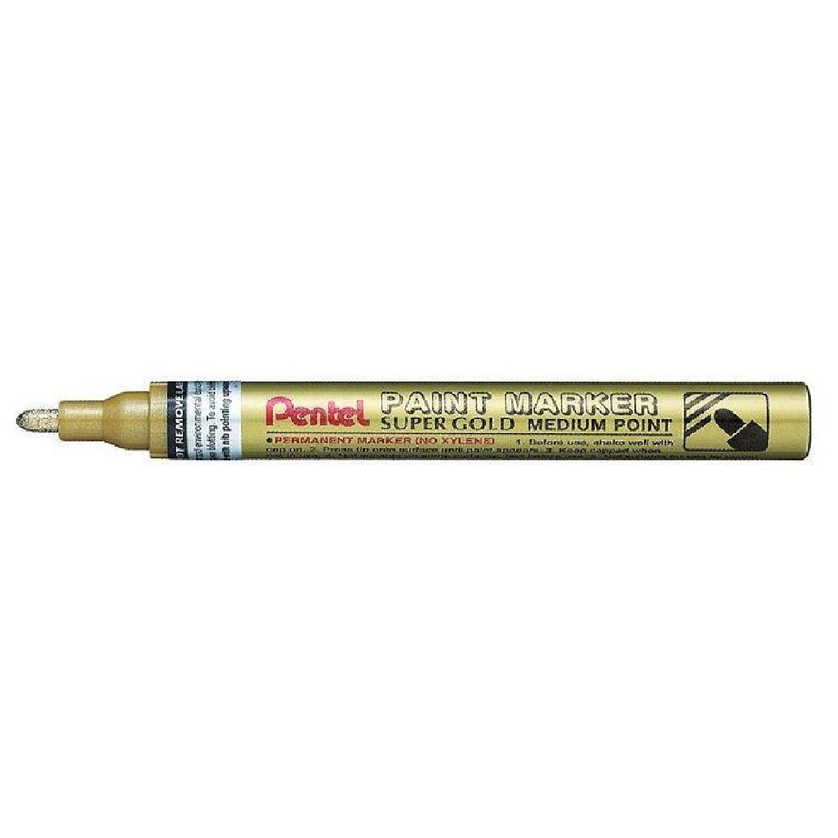 Pentel Paint Marker Medium Gold