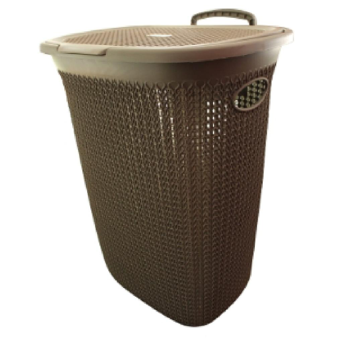 Nu-Ware Designer Stitch Laundry Basket [Sahara]