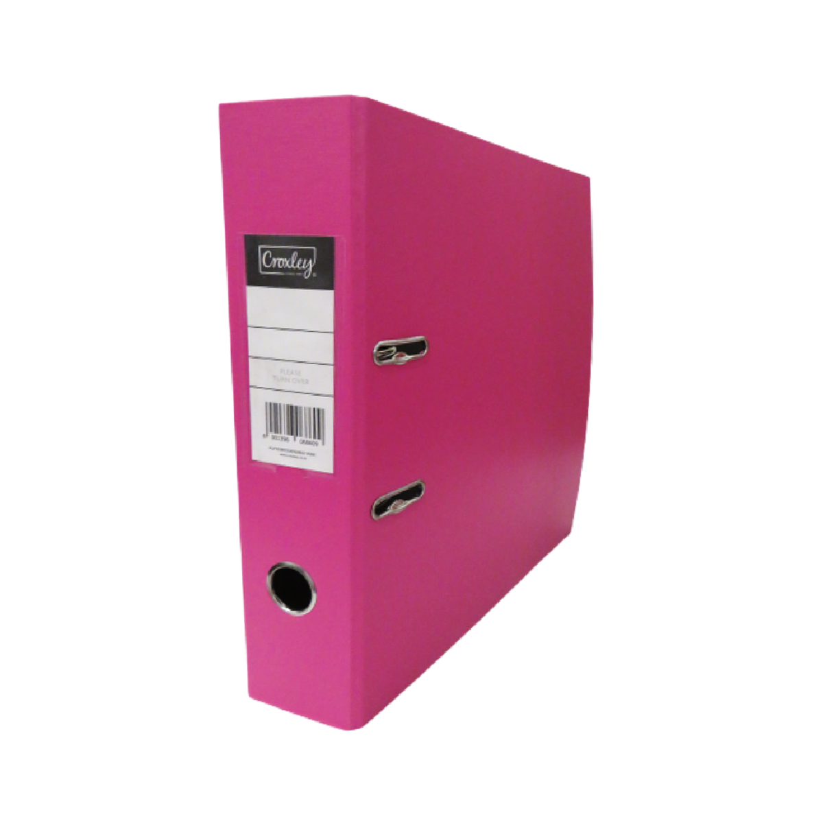 Croxley A4 Polyproplene Lever Arch File Pink