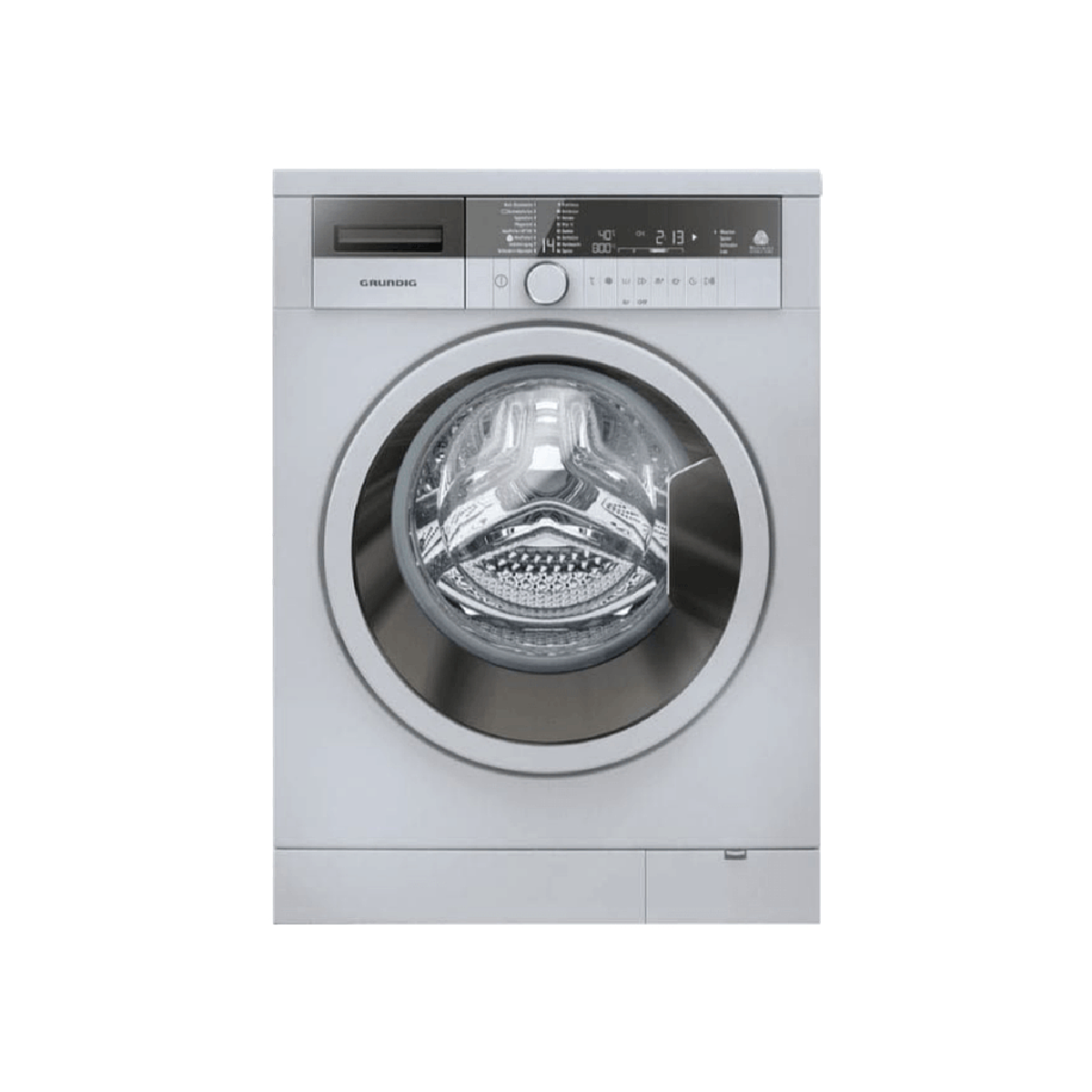 Grundig 8KG Silver Front Loader Washing Machine