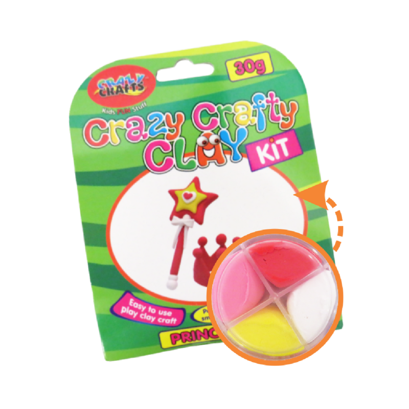 Crazy Crafts Clay Kit Princess Set