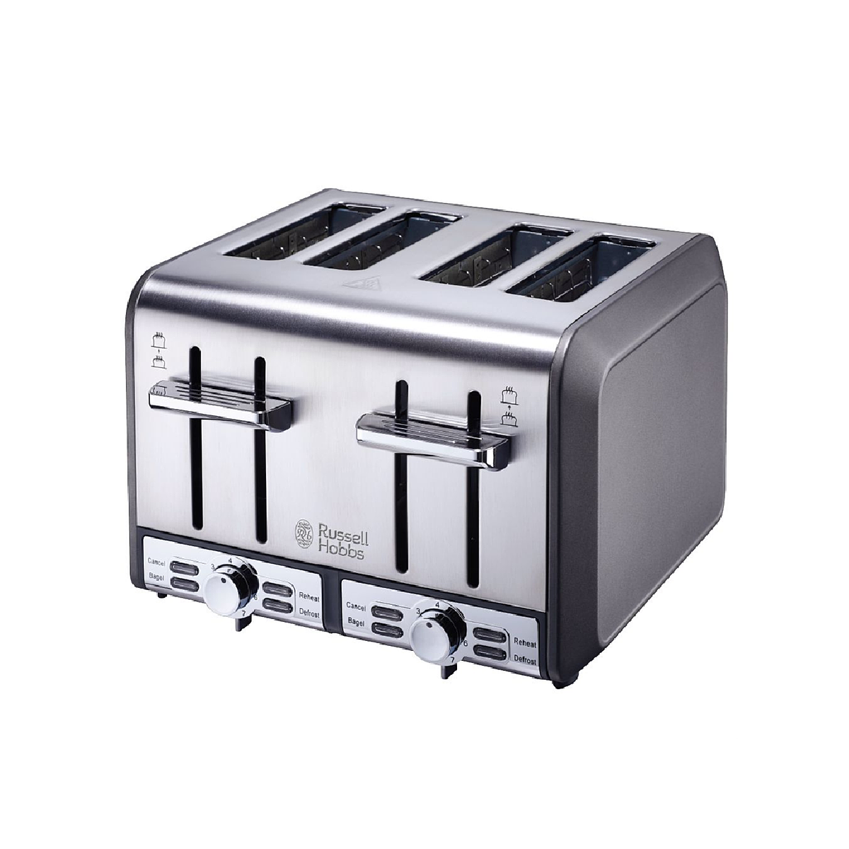 Russell Hobbs SS Cascade 4 Slice Toaster