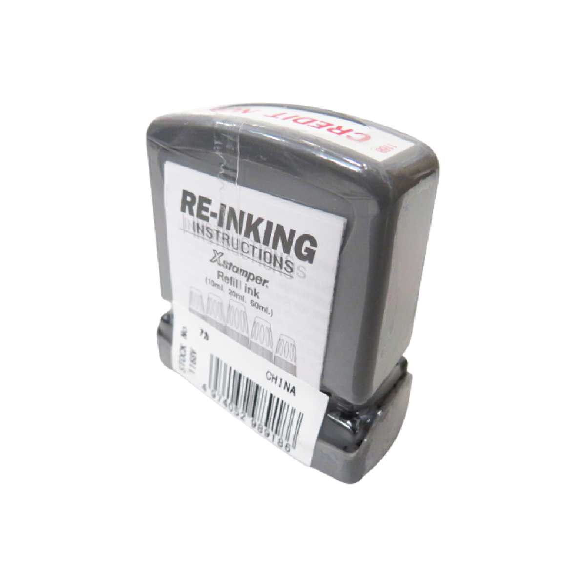 Xstamper 1168 VX ReInking Rubber Stamp CREDIT NOTE