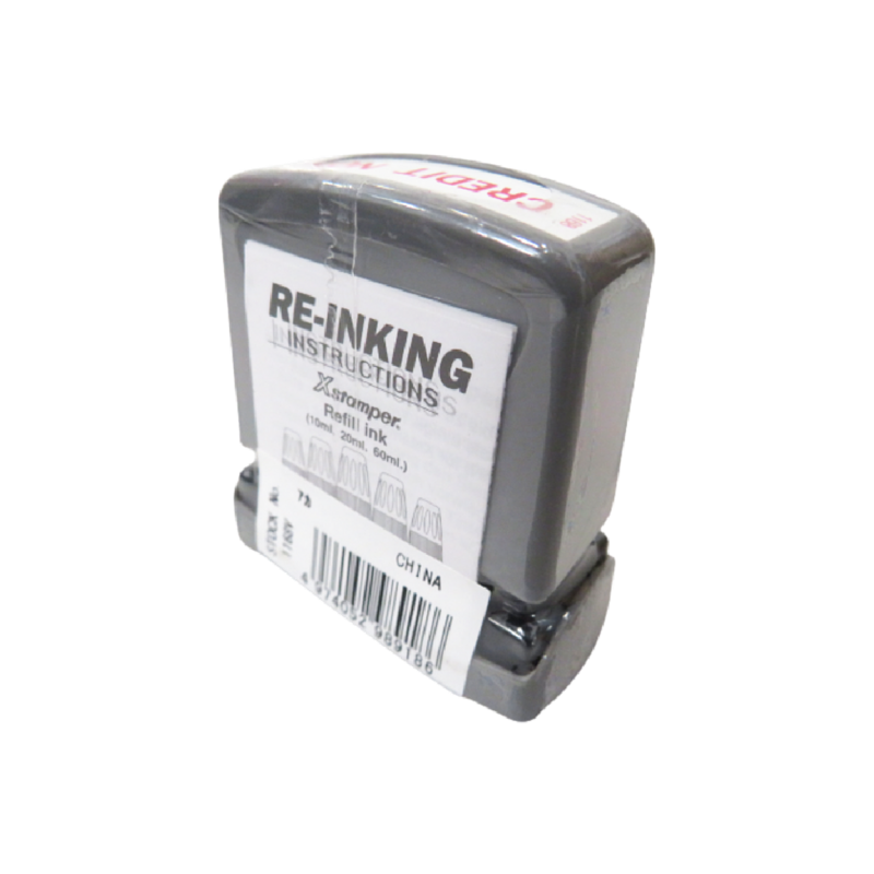 Xstamper 1168 VX ReInking Rubber Stamp CREDIT NOTE