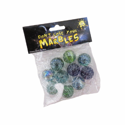 Boys Playset Game Marbles 25mm 10pc Goons
