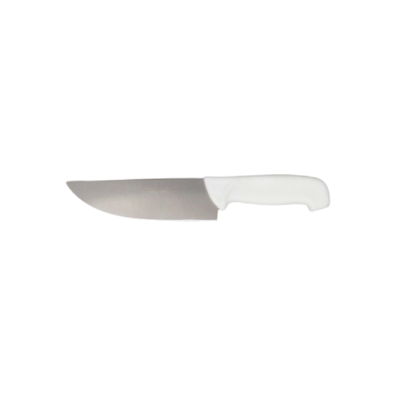 Butcher Knife White Handle 7