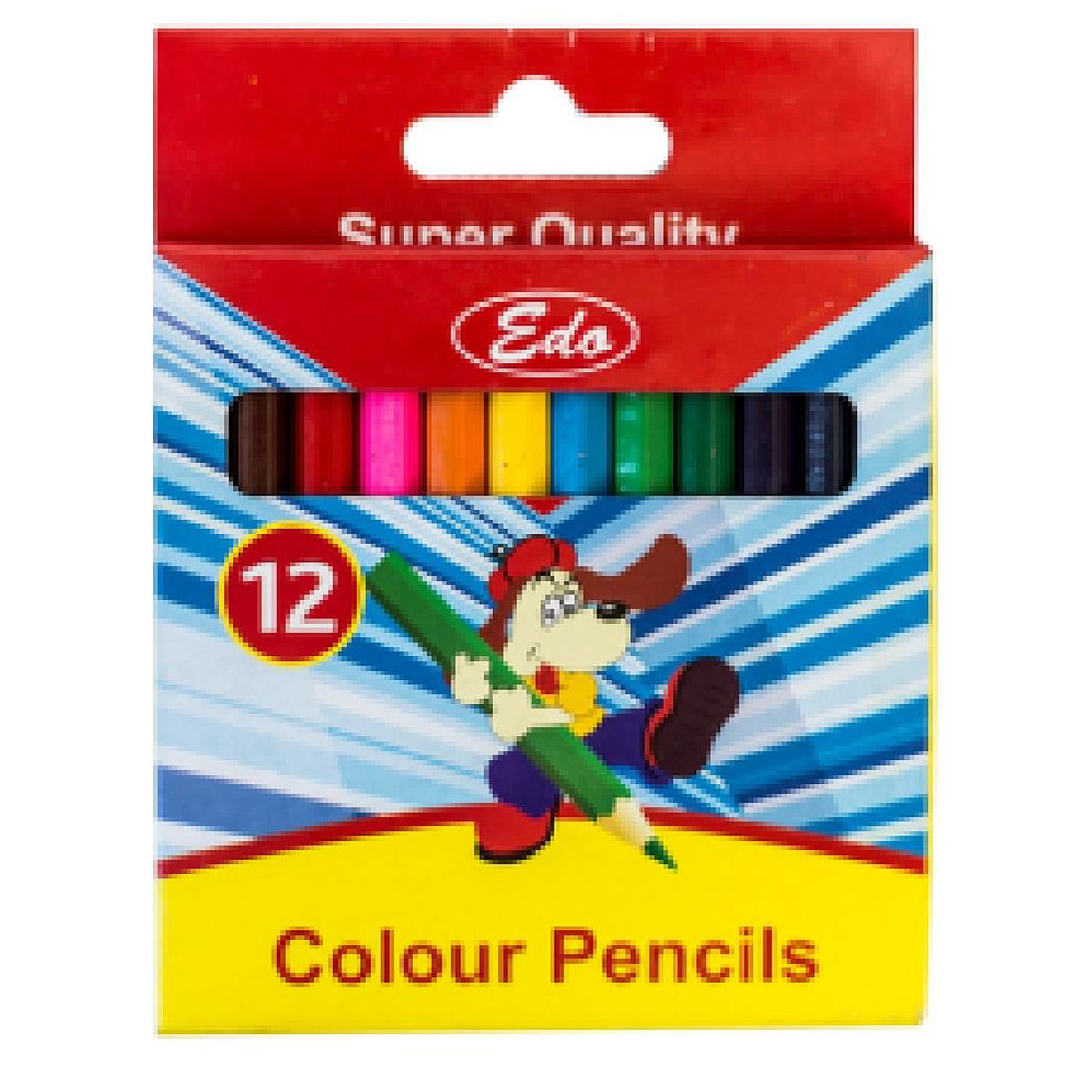 EDO Colour Pencils 12`s Short