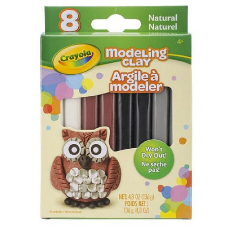 Crayola Modeling Clay Pack Of 8 Neutral Colour