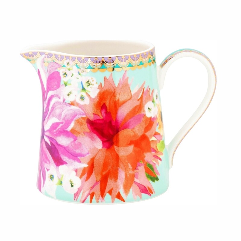Maxwell and Williams T/C's Dahlia Creamer 230ml Sky