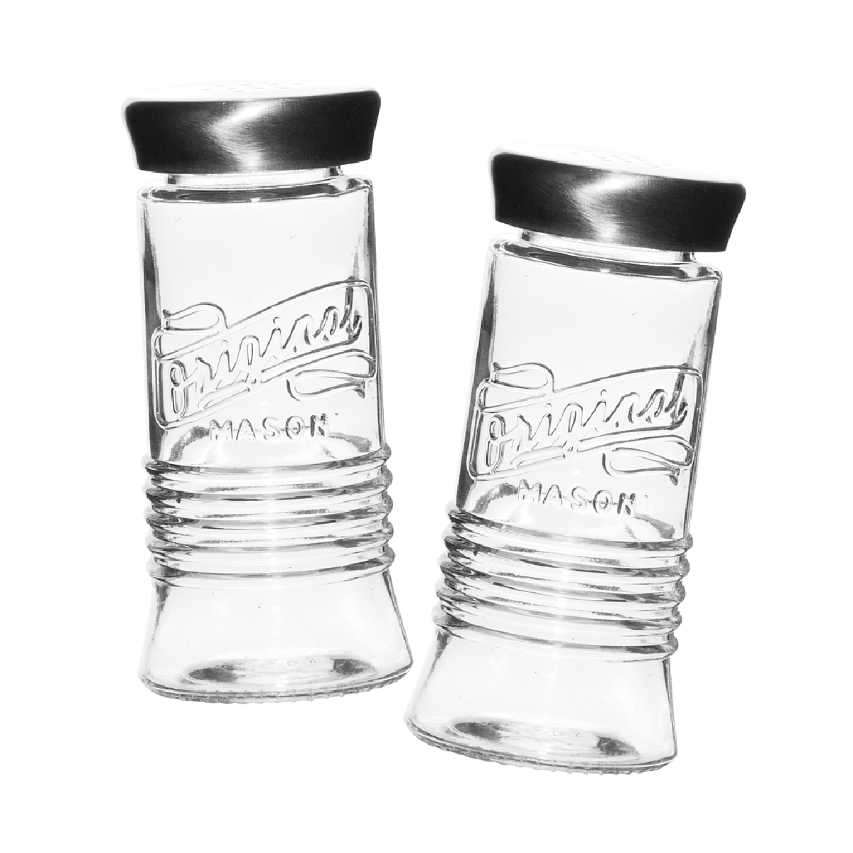 Salt &amp; Pepper Glass Shaker 150ml