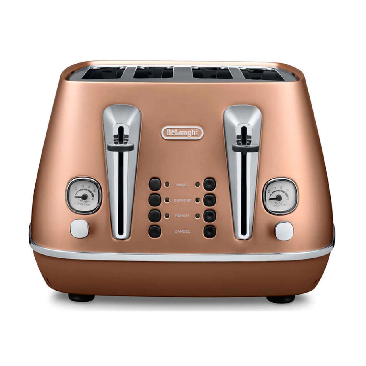 Delonghi Distinta Toaster 4 Slice Copper (Rose Gold)