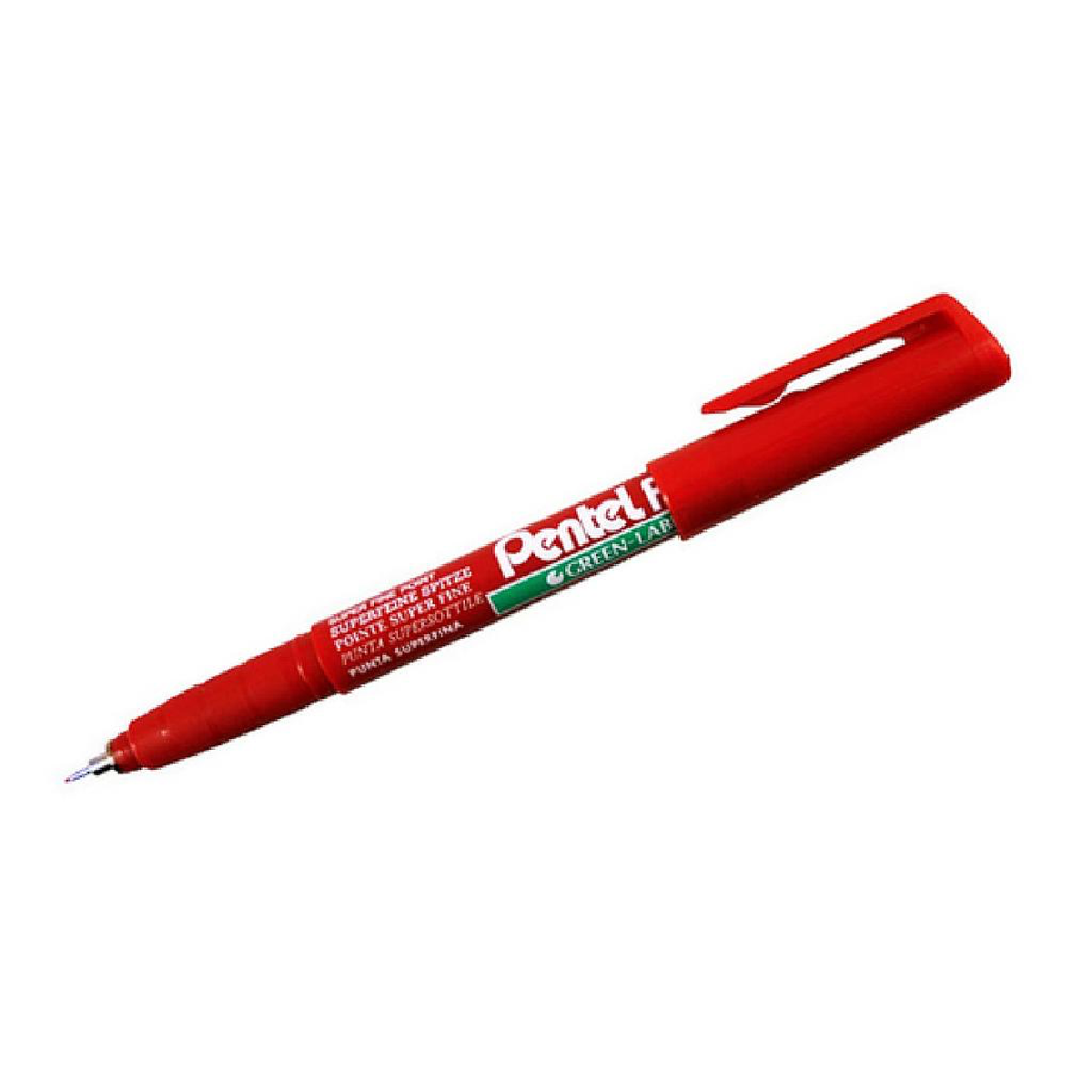 Pentel Permanent Marker Super Fine Red