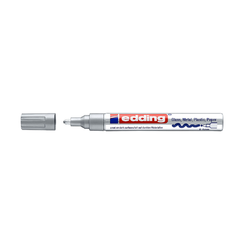 Edding 750 Paint Marker Silver